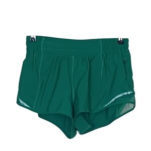 Womens Green Athletic/Running Shorts Size Small